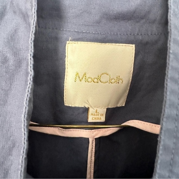 ModCloth Utility Jacket Navy L - Picture 7 of 12